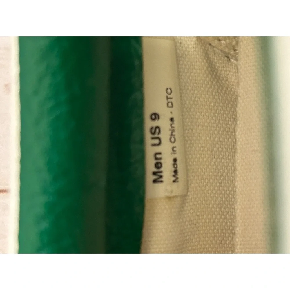 Vans Slip-On Shoes White with Green Clover Print